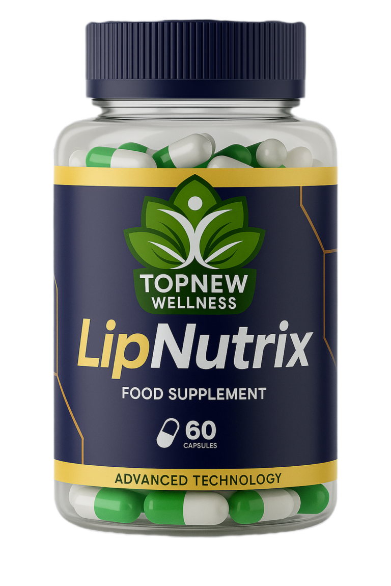 LipNutrix natural weight management food supplement, 60 capsule bottle