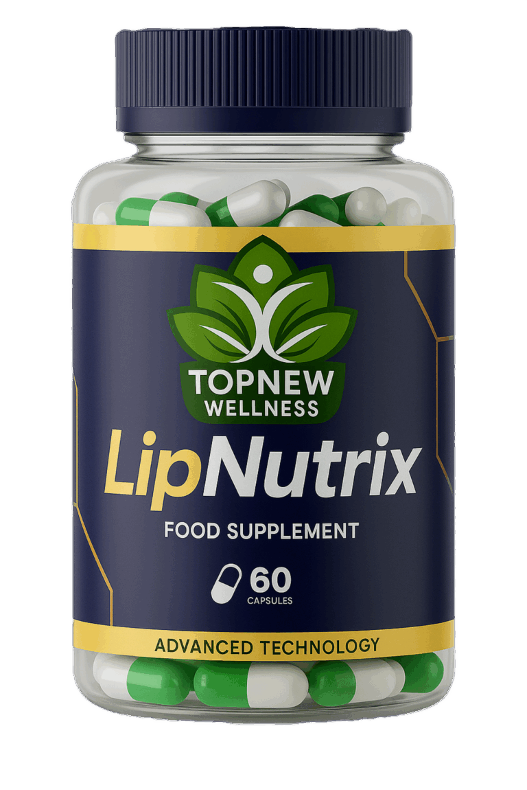 LipNutrix natural weight management food supplement, 60 capsule bottle