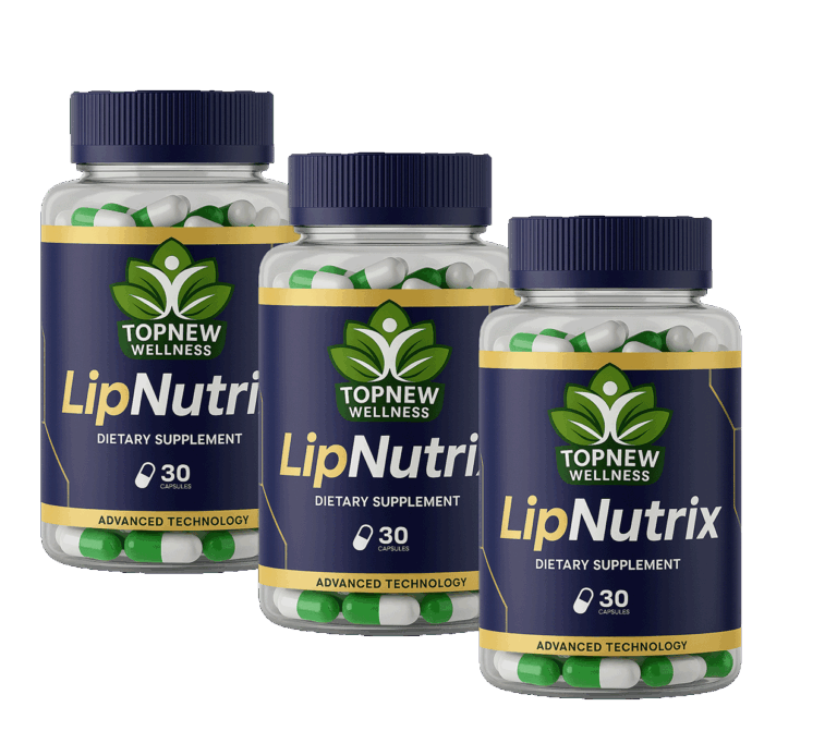 LipNutrix 90 capsule value pack, three bottles