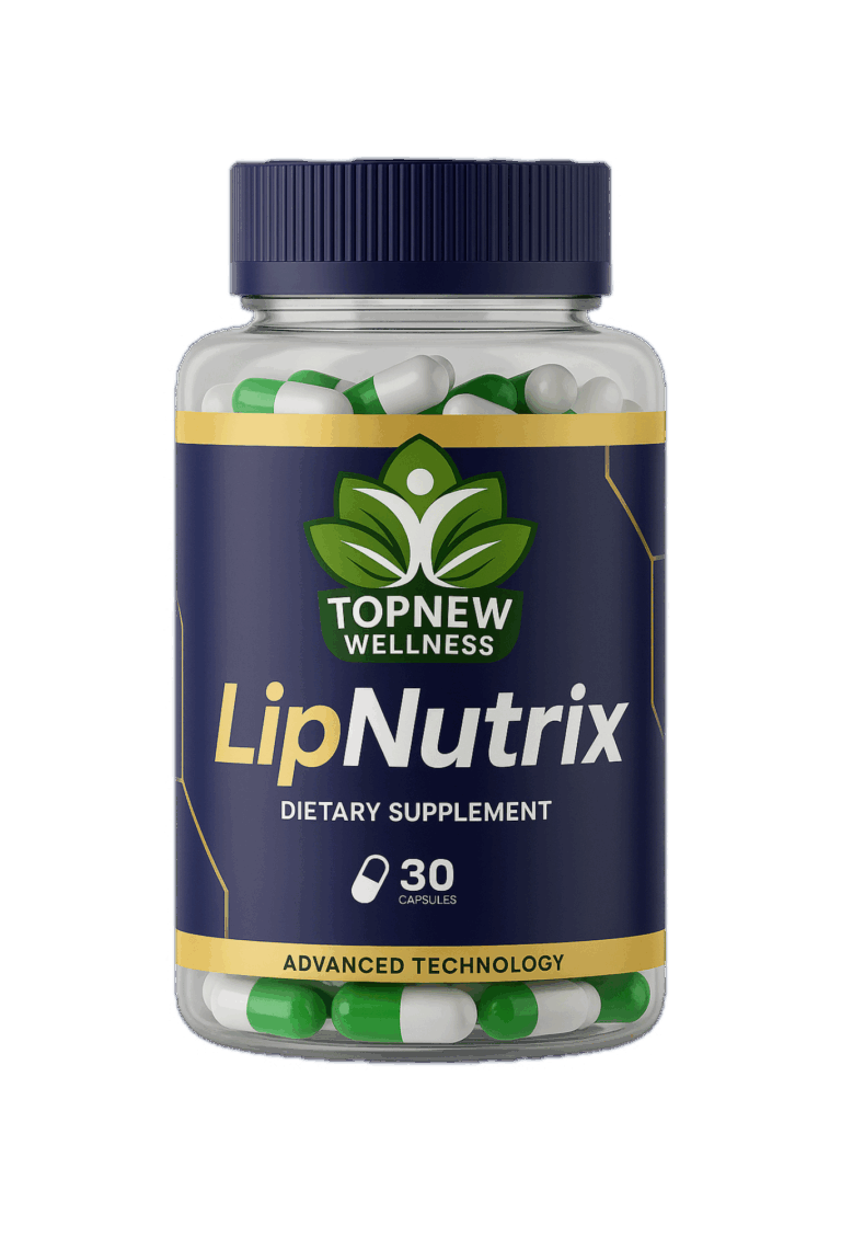 LipNutrix food supplement, 30 capsule bottle