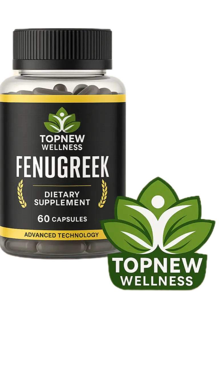 TopNew Fenugreek high strength herbal capsules