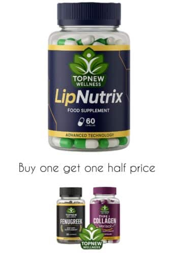 Buy 60 capsules of LipNutrix get a fenugreek or Collagen for half price