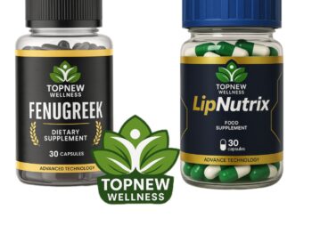 Fenugreek and LipNutrix wellness supplements bundle, two bottles